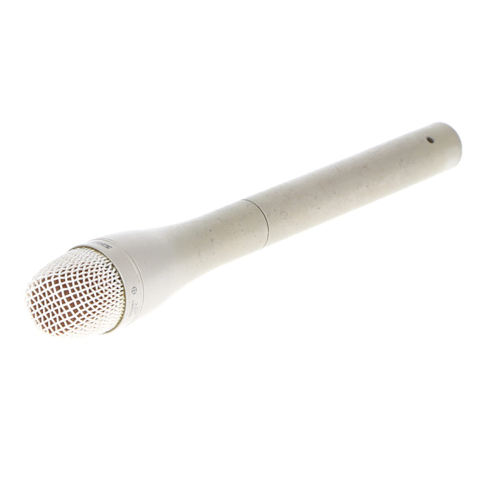 【中古品】SHURE SM63L ダイナミック型インタビューマイクロホン(ロング/シャンパンゴールド)