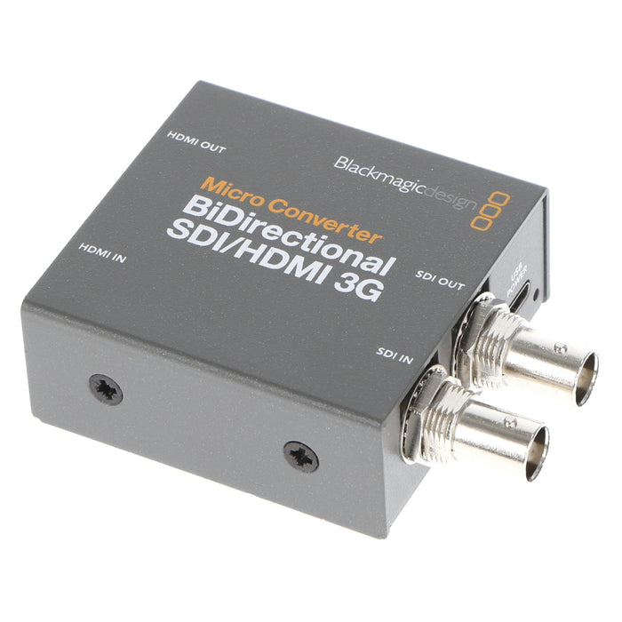 【決算セール2026】【中古品】BlackmagicDesign CONVBDC/SDI/HDMI03G/P Micro Converter BiDirectional SDI/HDMI 3G PSU(パワーサプライ付属)