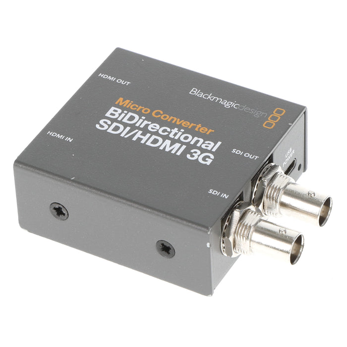 【決算セール2026】【中古品】BlackmagicDesign CONVBDC/SDI/HDMI03G/P Micro Converter BiDirectional SDI/HDMI 3G PSU(パワーサプライ付属)