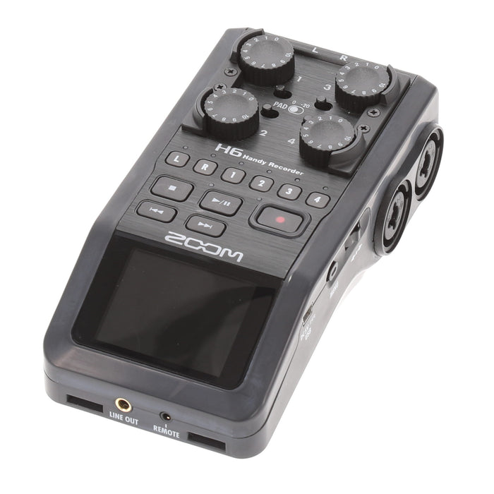 【中古品】ZOOM H6 ハンディレコーダー(グレー)