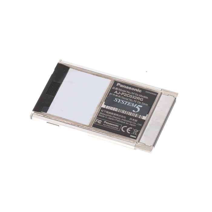 【中古品】Panasonic AJ-P2C032RG メモリーカード P2 card Rシリーズ(32GB)