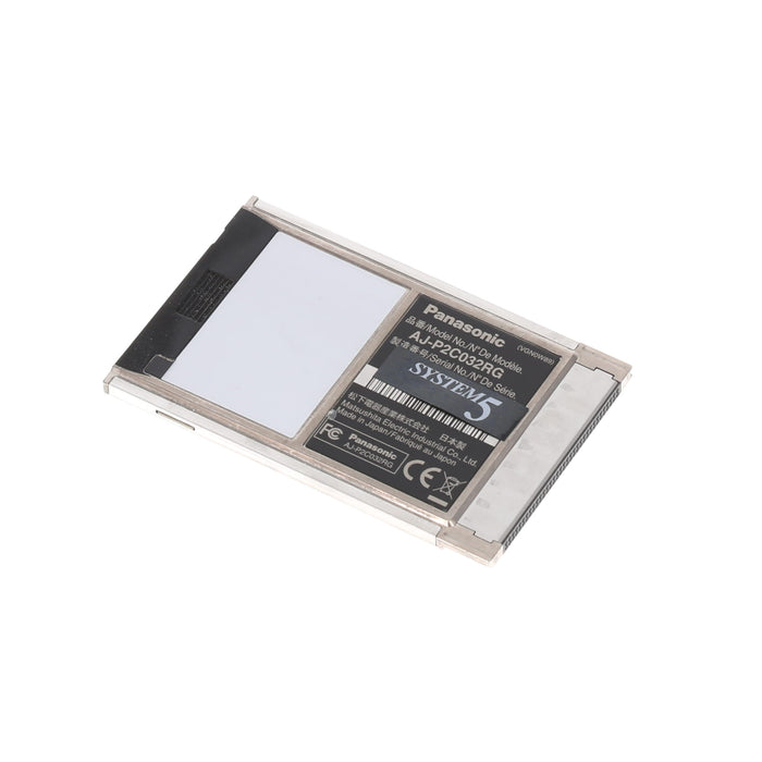 【中古品】Panasonic AJ-P2C032RG メモリーカード P2 card Rシリーズ(32GB)