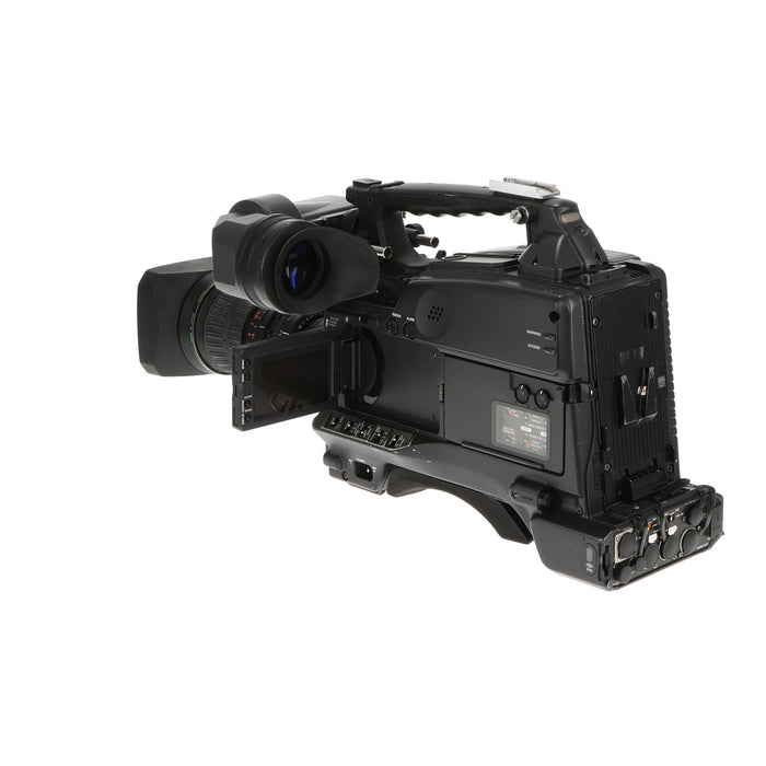【中古品】SONY PDW-F355 + XS17×5.5BRM-M38 XDCAMメモリーカムコーダー + 業務用1/2インチHDレンズ(ジャンク品)
