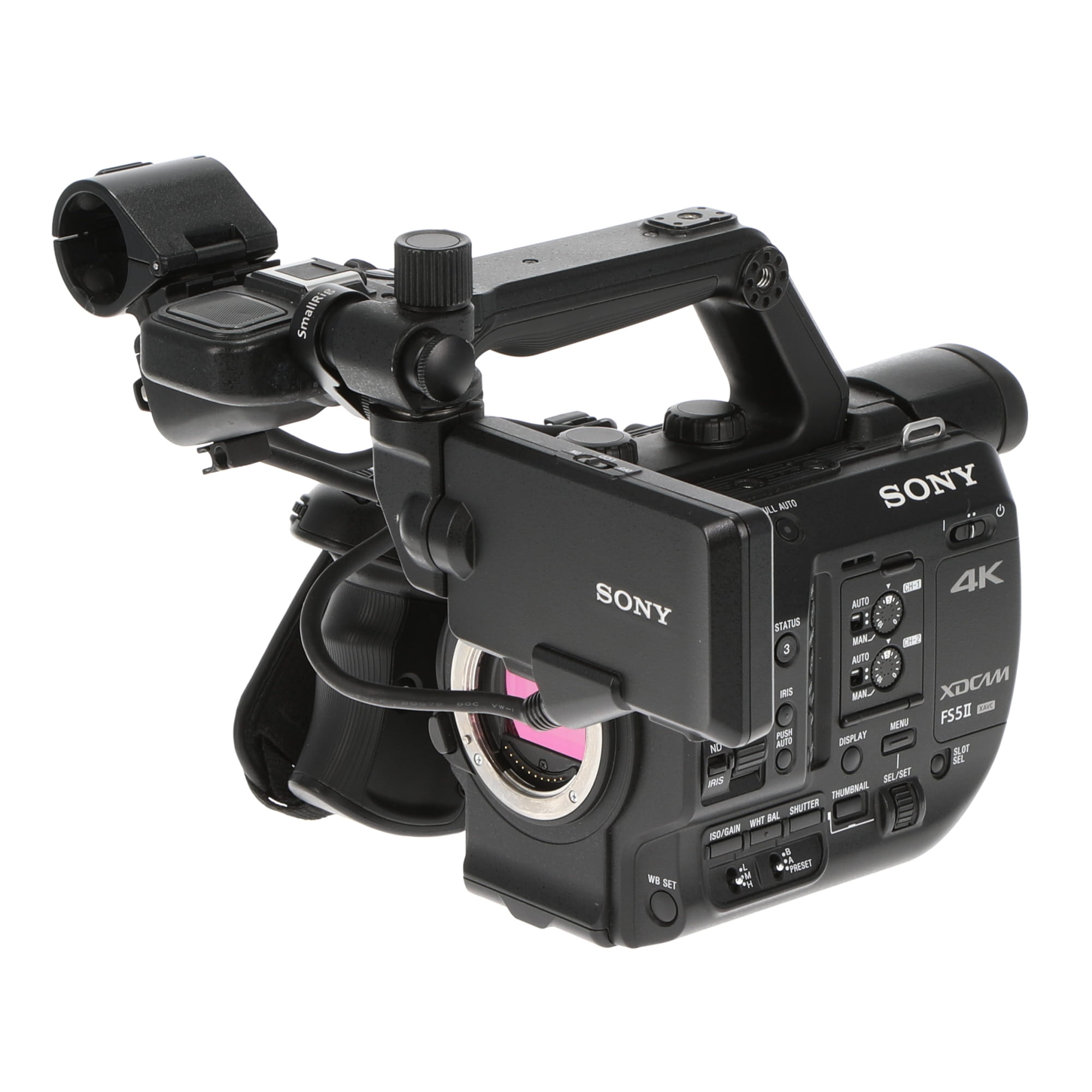 SONY XDCAM メモリーカムコーダー PXW-FS5 M2 中古品】SONY PXW-FS5M2 XDCAMメモリーカムコーダー(ボディのみ