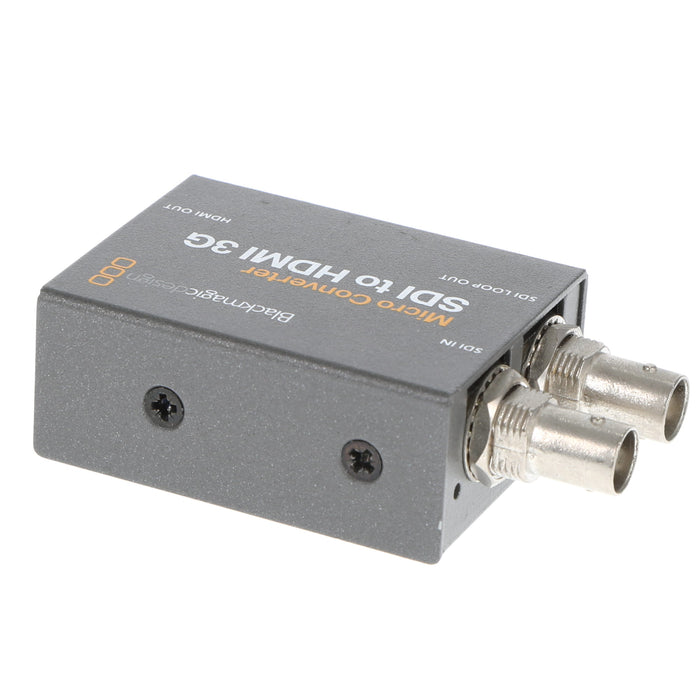【中古品】BlackmagicDesign CONVCMIC/SH03G/WPSU Micro Converter SDI to HDMI 3G PSU(パワーサプライ付属)