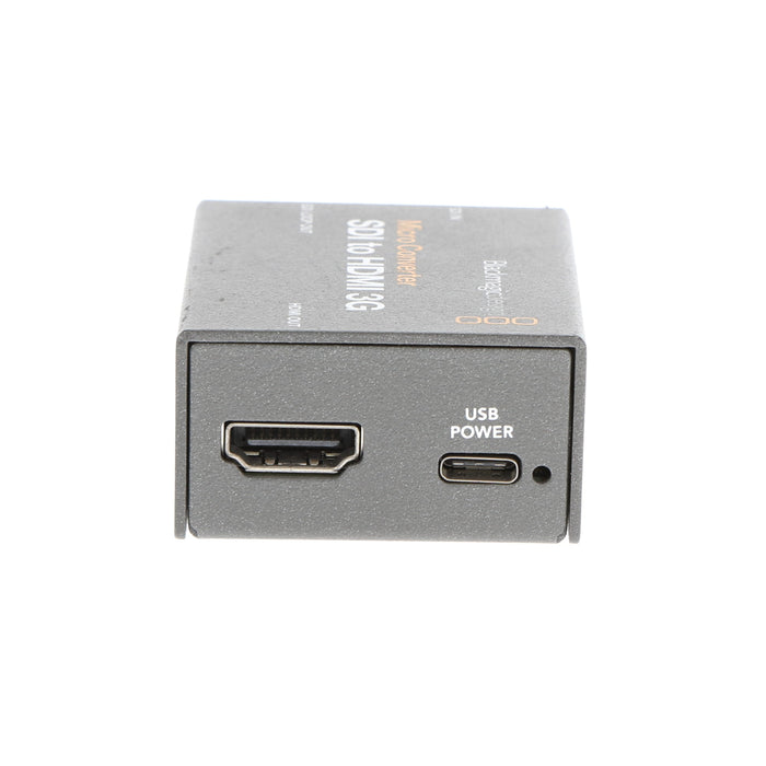 【中古品】BlackmagicDesign CONVCMIC/SH03G/WPSU Micro Converter SDI to HDMI 3G PSU(パワーサプライ付属)