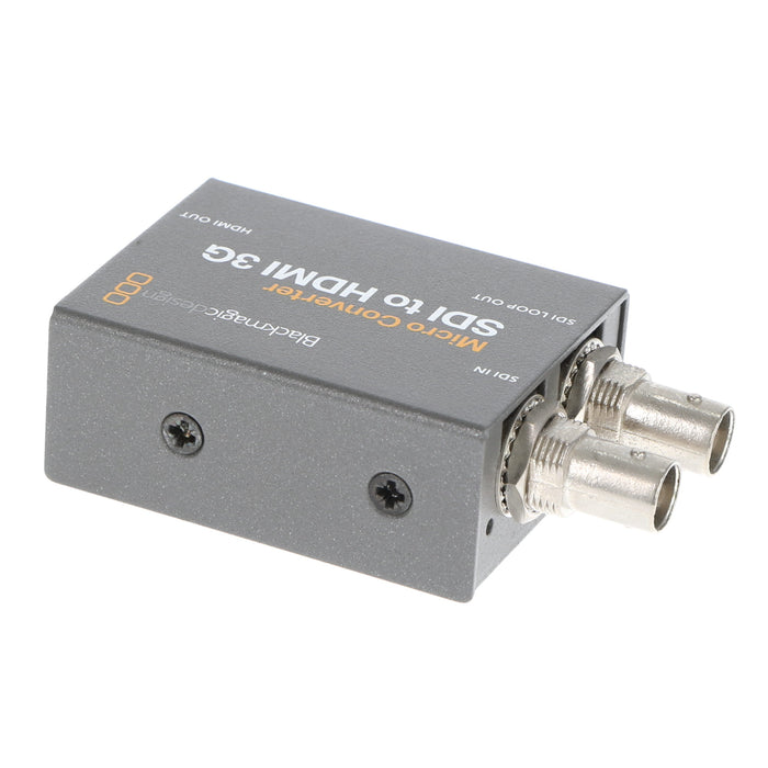 【中古品】BlackmagicDesign CONVCMIC/SH03G/WPSU Micro Converter SDI to HDMI 3G PSU(パワーサプライ付属)