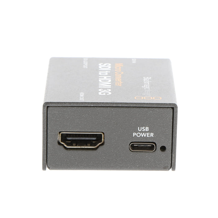 【中古品】BlackmagicDesign CONVCMIC/SH03G/WPSU Micro Converter SDI to HDMI 3G PSU(パワーサプライ付属)