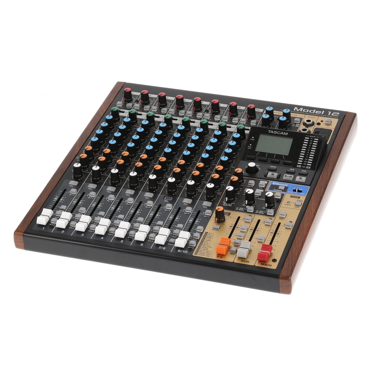 中古品】TASCAM Model 12 12トラックレコーディングミキサー - 業務用