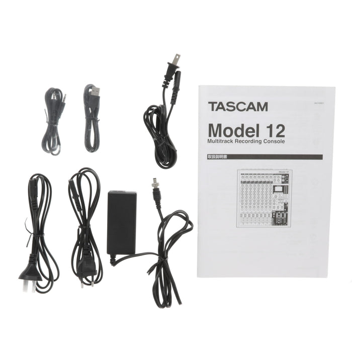 【中古品】TASCAM Model 12 12トラックレコーディングミキサー