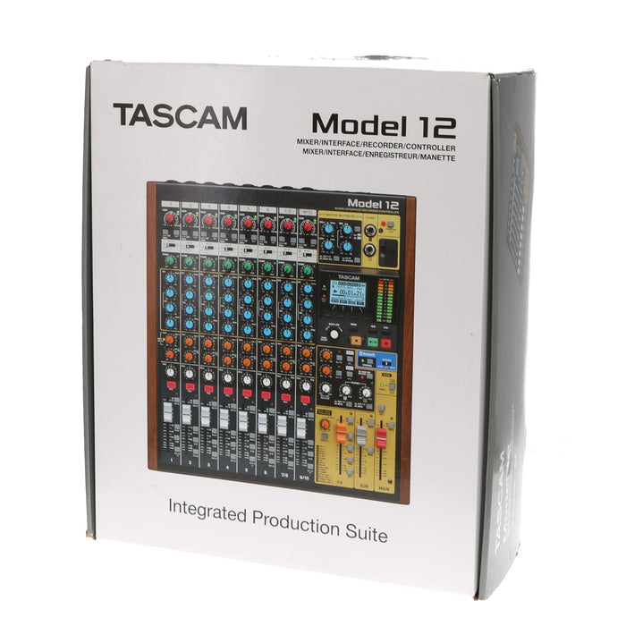 【中古品】TASCAM Model 12 12トラックレコーディングミキサー