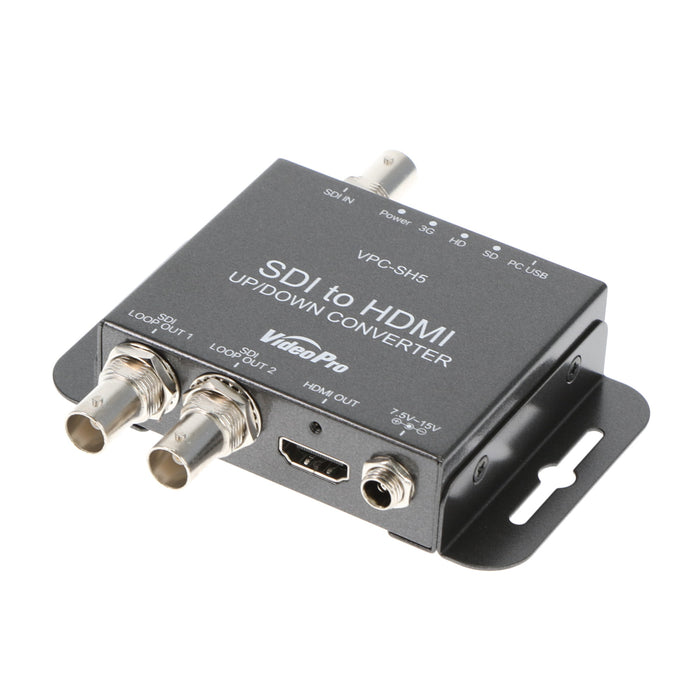 【中古品】VideoPro VPC-SH5 SDI to HDMIコンバーター(アップ・ダウンコンバート/フレームレート変換対応モデル)