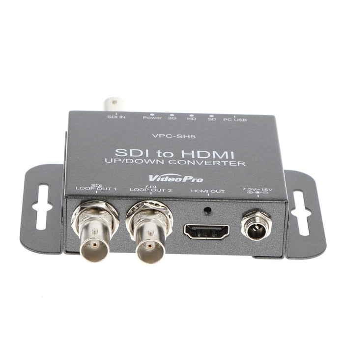 【中古品】VideoPro VPC-SH5 SDI to HDMIコンバーター(アップ・ダウンコンバート/フレームレート変換対応モデル)
