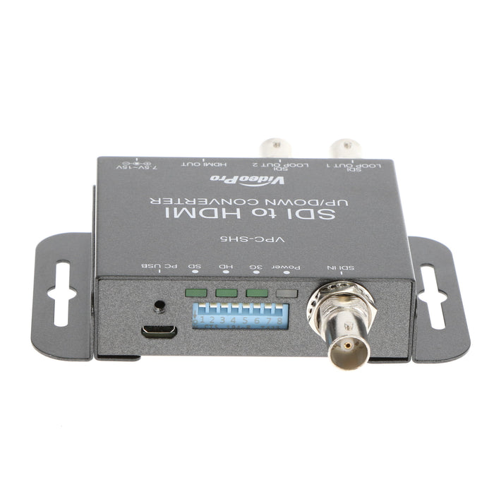 【中古品】VideoPro VPC-SH5 SDI to HDMIコンバーター(アップ・ダウンコンバート/フレームレート変換対応モデル)
