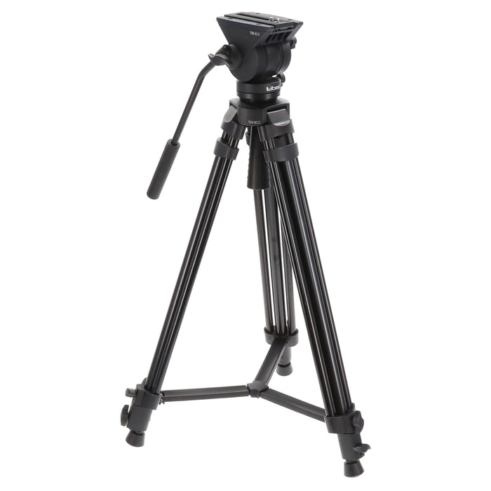 【中古品】Libec TH-X 小型ビデオカメラ用三段三脚(ジャンク品)