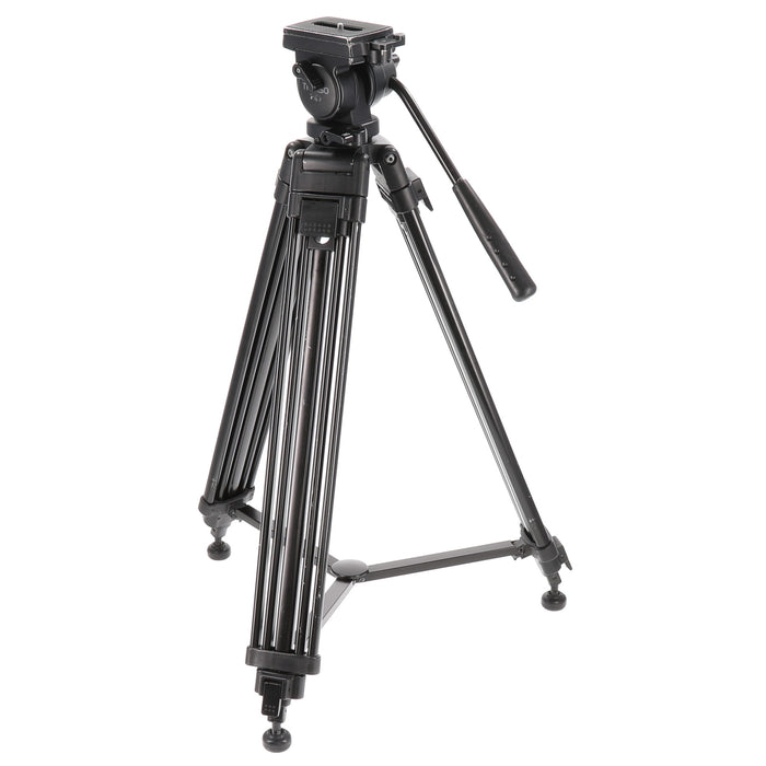 【中古品】Libec TH-650HD 小型ビデオカメラ用三段三脚(ジャンク品)