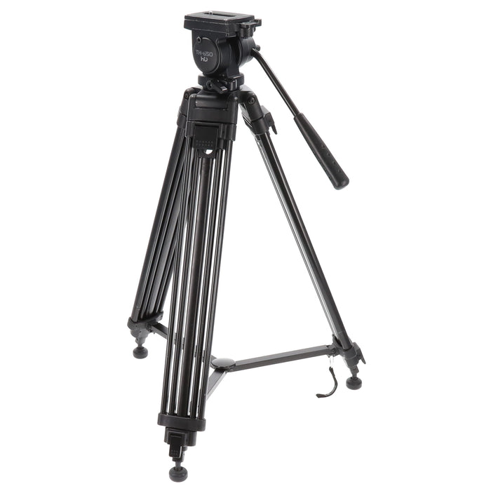 【中古品】Libec TH-650HD 小型ビデオカメラ用三段三脚(ジャンク品)