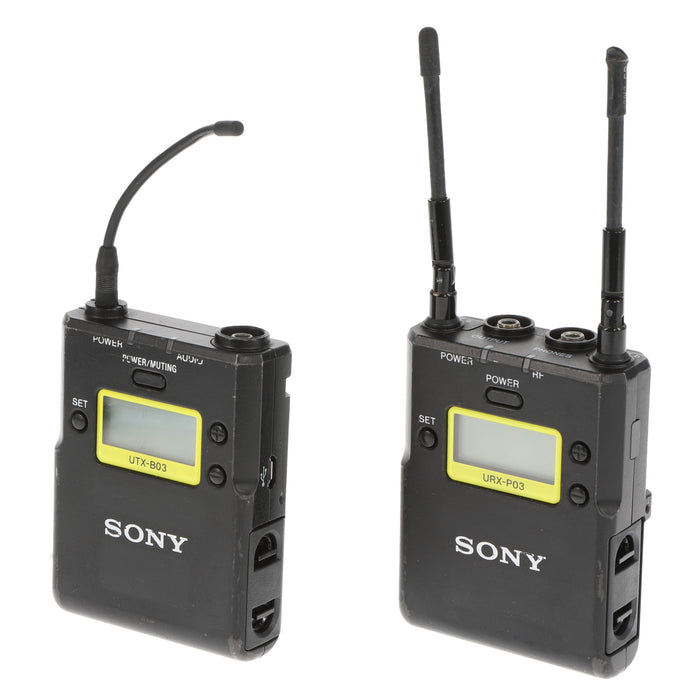 【中古品】SONY UWP-D11 B帯ワイヤレスマイクロホンパッケージ