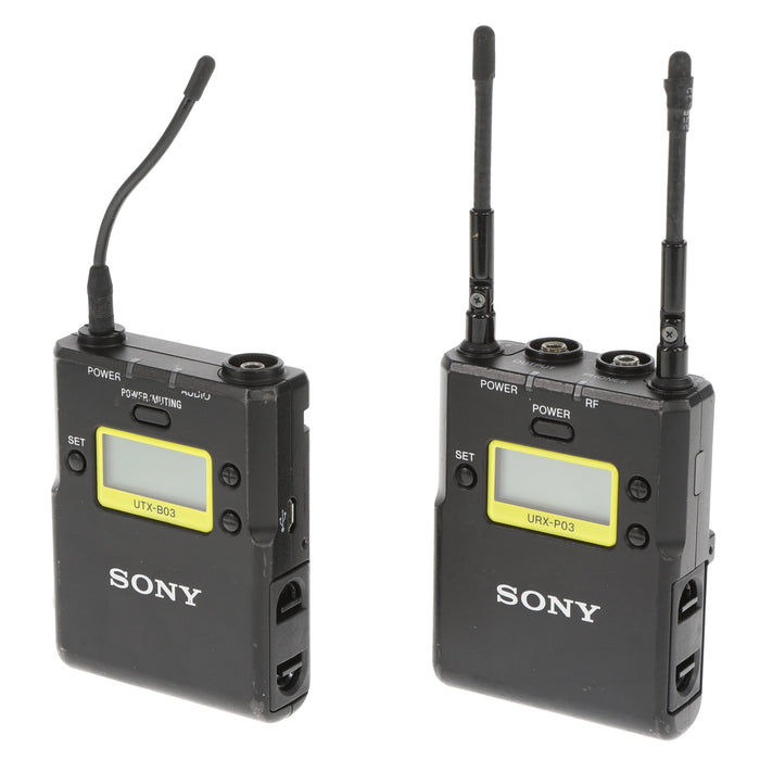 【中古品】SONY UWP-D11 B帯ワイヤレスマイクロホンパッケージ