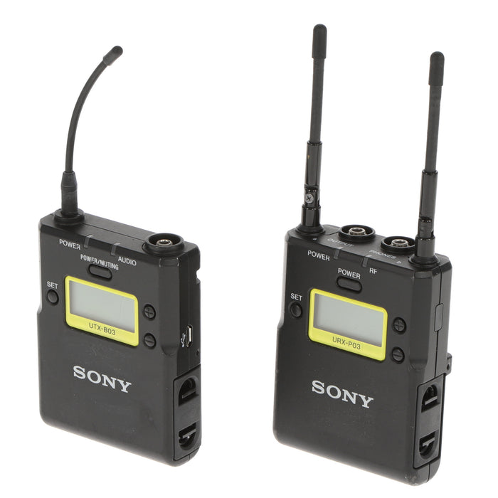 【中古品】SONY UWP-D11 B帯ワイヤレスマイクロホンパッケージ