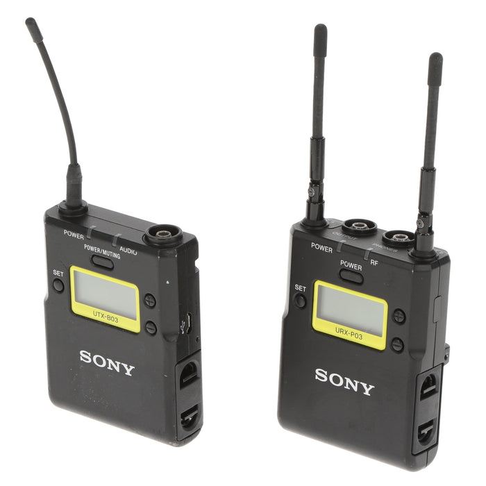 【中古品】SONY UWP-D11 B帯ワイヤレスマイクロホンパッケージ