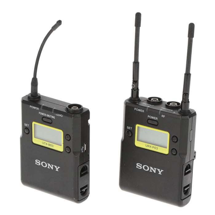 【中古品】SONY UWP-D11 B帯ワイヤレスマイクロホンパッケージ