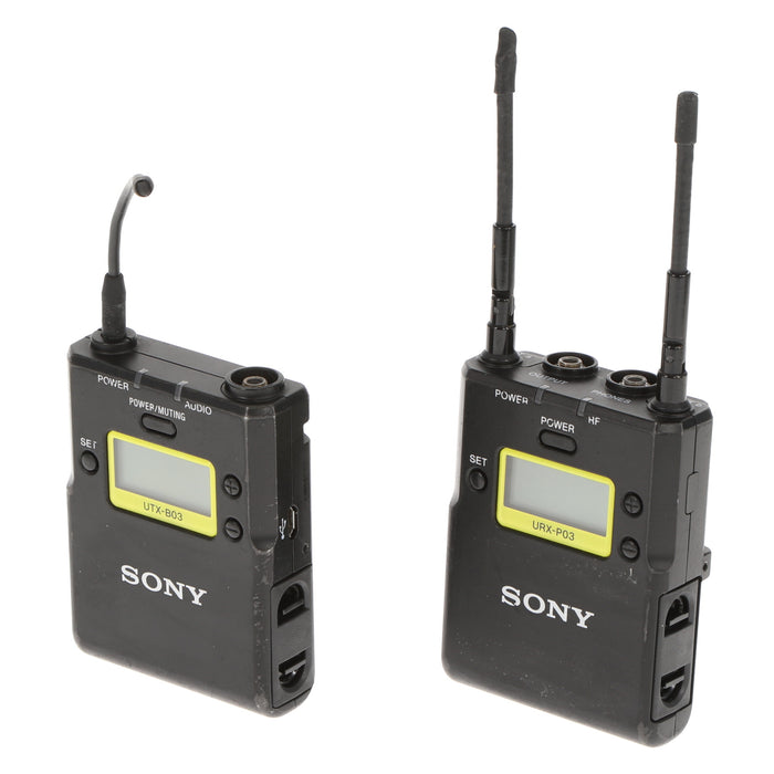 【中古品】SONY UWP-D11 B帯ワイヤレスマイクロホンパッケージ