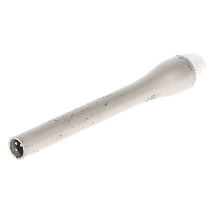 【中古品】SHURE SM63L ダイナミック型インタビューマイクロホン(ロング/シャンパンゴールド)