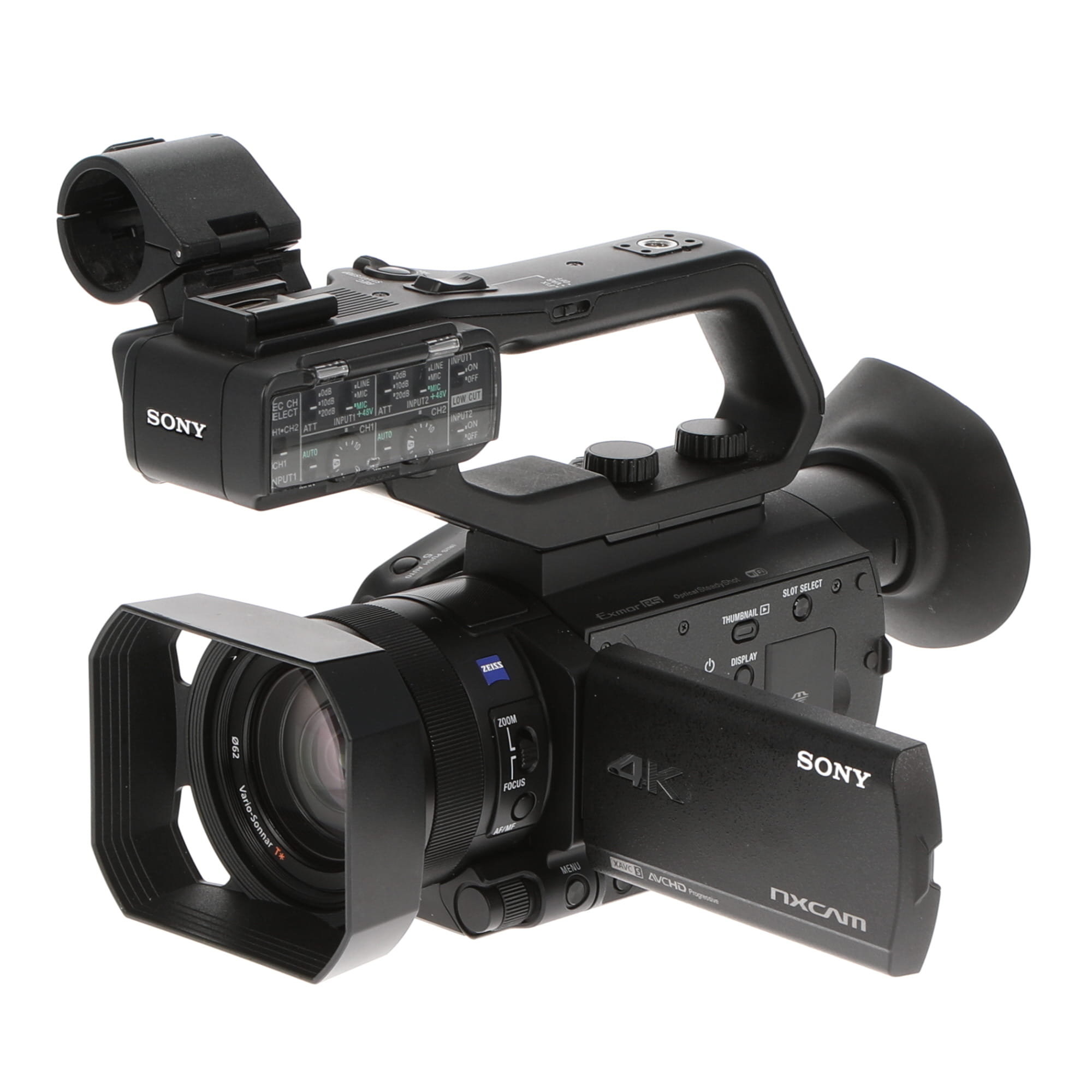 SONY HXR-nx80 4K業務用 ビデオカメラ 本体 中古品】SONY HXR-NX80 NXCAMカムコーダー - 業務用撮影・映像・音響
