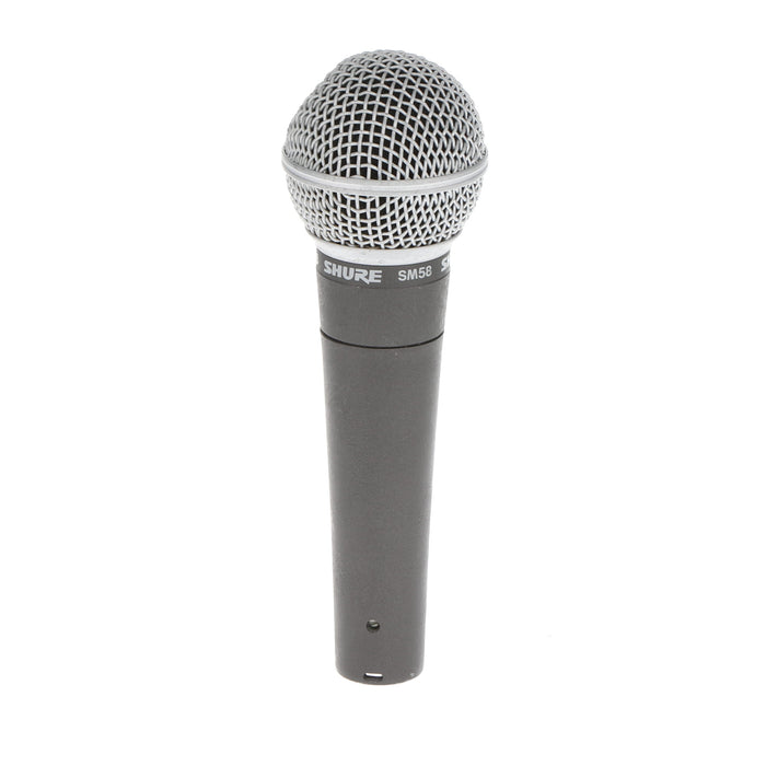 【中古品】SHURE SM58 ダイナミック型ハンドヘルドマイクロホン(スイッチ無)