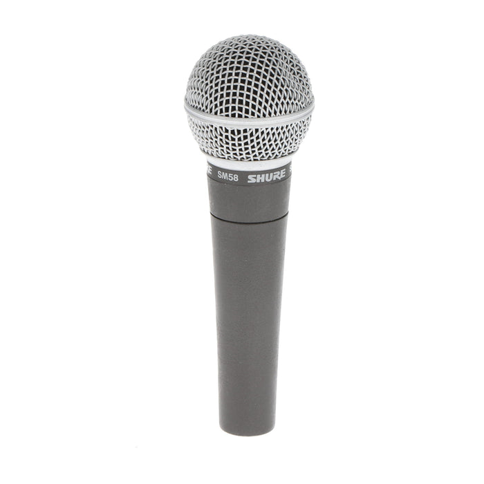 【中古品】SHURE SM58 ダイナミック型ハンドヘルドマイクロホン(スイッチ無)
