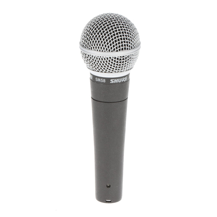 【中古品】SHURE SM58 ダイナミック型ハンドヘルドマイクロホン(スイッチ無)