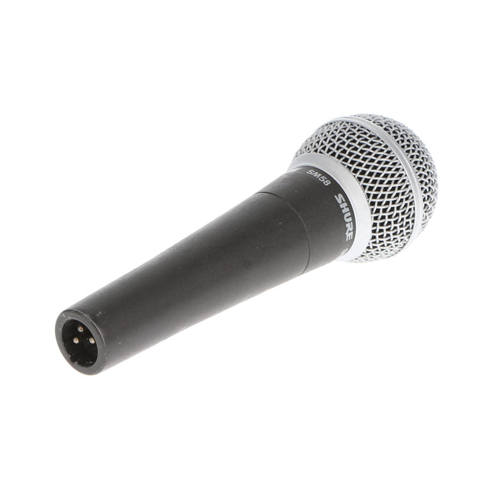 【中古品】SHURE SM58 ダイナミック型ハンドヘルドマイクロホン(スイッチ無)