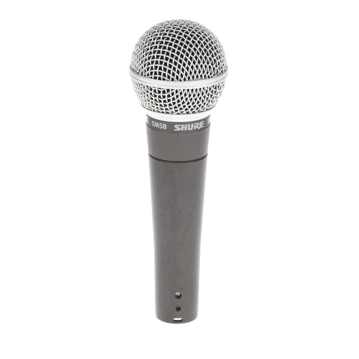 【中古品】SHURE SM58 ダイナミック型ハンドヘルドマイクロホン(スイッチ無)