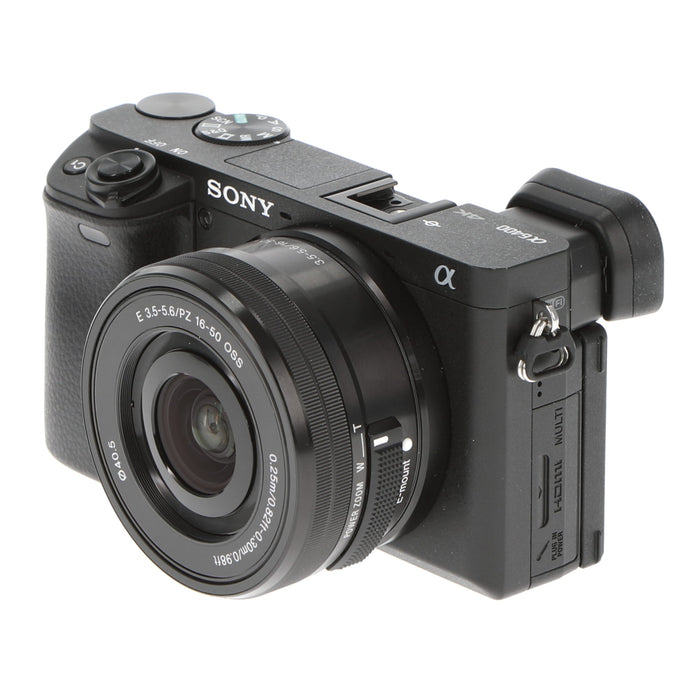 【中古品】SONY ILCE-6400LB α6400 ILCE-6400L パワーズームレンズキット