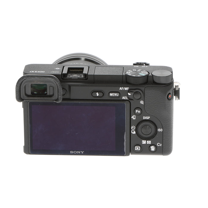 【中古品】SONY ILCE-6400LB α6400 ILCE-6400L パワーズームレンズキット
