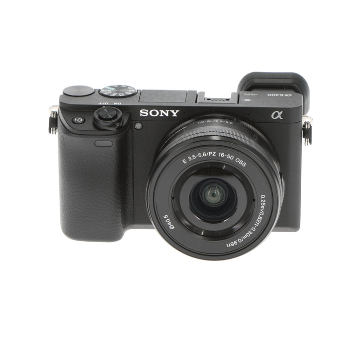 【中古品】SONY ILCE-6400LB α6400 ILCE-6400L パワーズームレンズキット