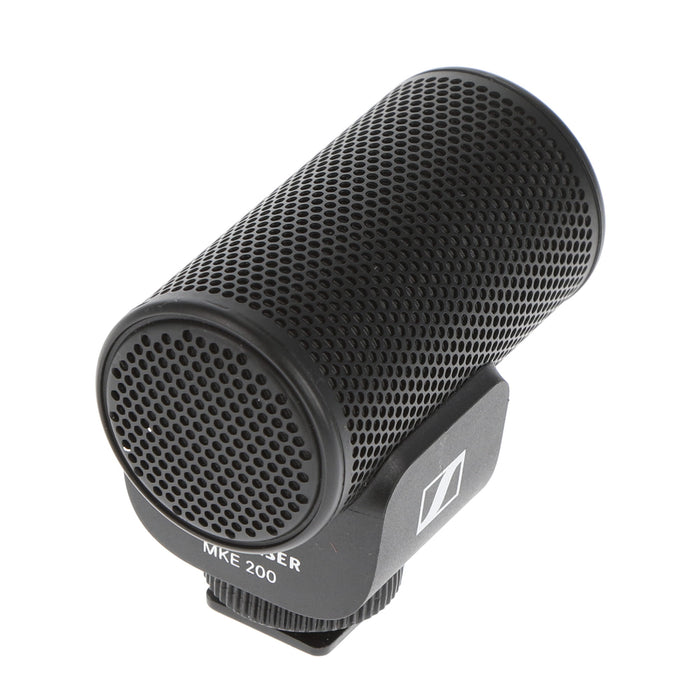 【中古】ゼンハイザー MKE 200 マイク 中古品】SENNHEISER MKE 200 指向性カメラマイク - 業務用撮影・映像