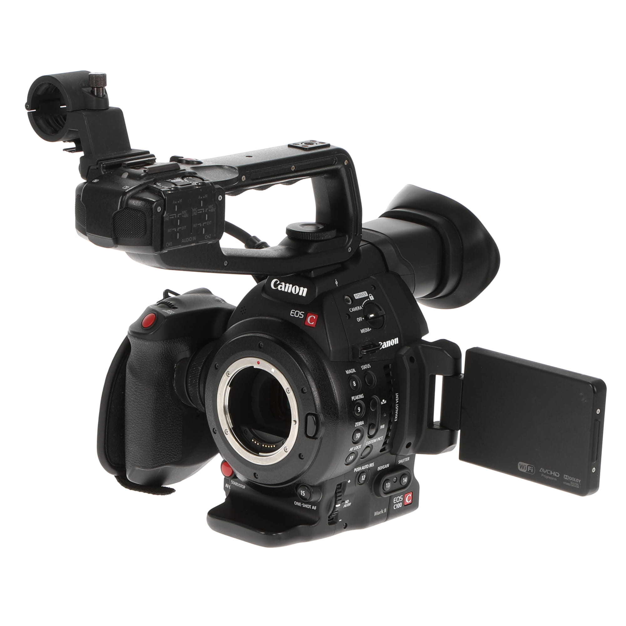 中古品】Canon EOS C100MK2 デジタルシネマカメラ ボディー(EFマウント