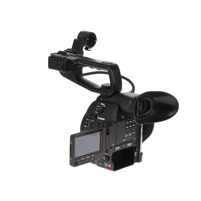 【中古品】Canon EOS C100MK2 デジタルシネマカメラ ボディー(EFマウント) EOS C100 Mark II