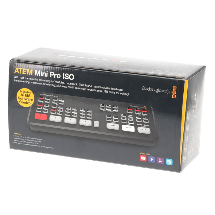 【中古品】BlackmagicDesign SWATEMMINIBPRISO ATEM Mini Pro ISO