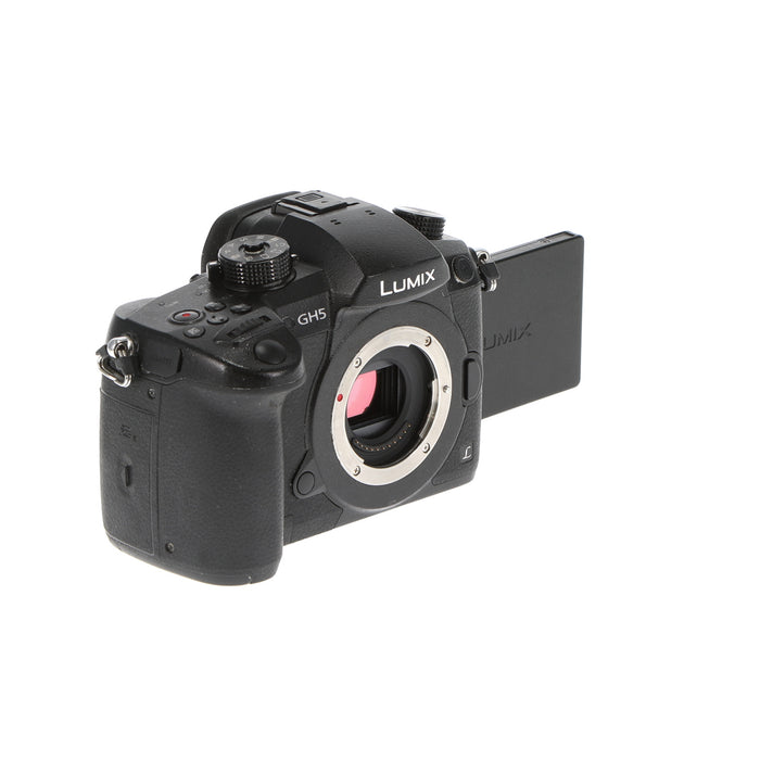 【中古品】Panasonic DC-GH5-K ミラーレス一眼カメラ GH5(ボディ)