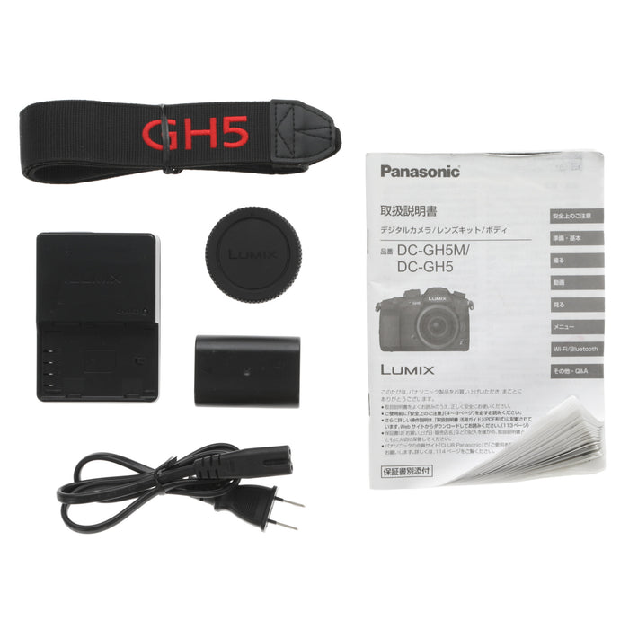 【中古品】Panasonic DC-GH5-K ミラーレス一眼カメラ GH5(ボディ)