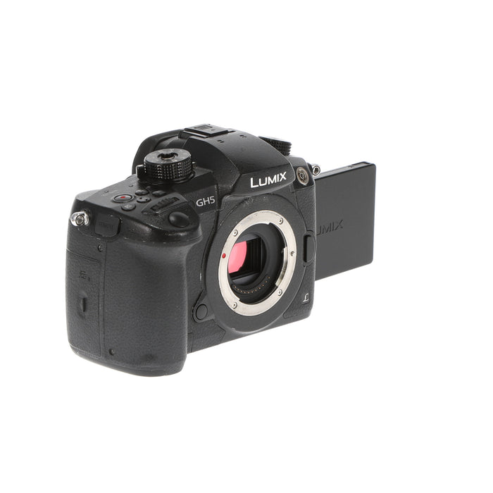 【中古品】Panasonic DC-GH5M-K ミラーレス一眼カメラ(標準ズームレンズ付属) GH5M