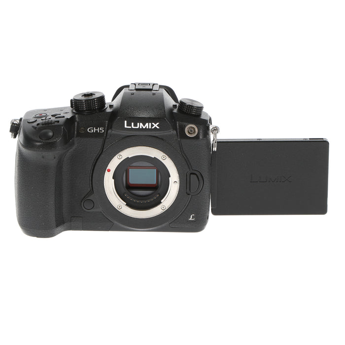 【中古品】Panasonic DC-GH5M-K ミラーレス一眼カメラ(標準ズームレンズ付属) GH5M