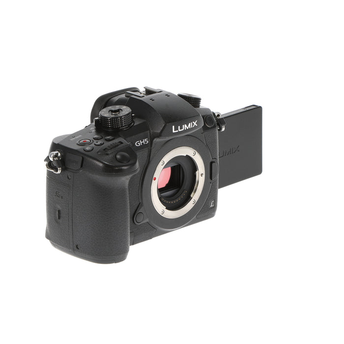 【中古品】Panasonic DC-GH5M-K ミラーレス一眼カメラ(標準ズームレンズ付属) GH5M