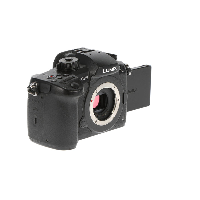 【中古品】Panasonic DC-GH5M-K ミラーレス一眼カメラ(標準ズームレンズ付属) GH5M