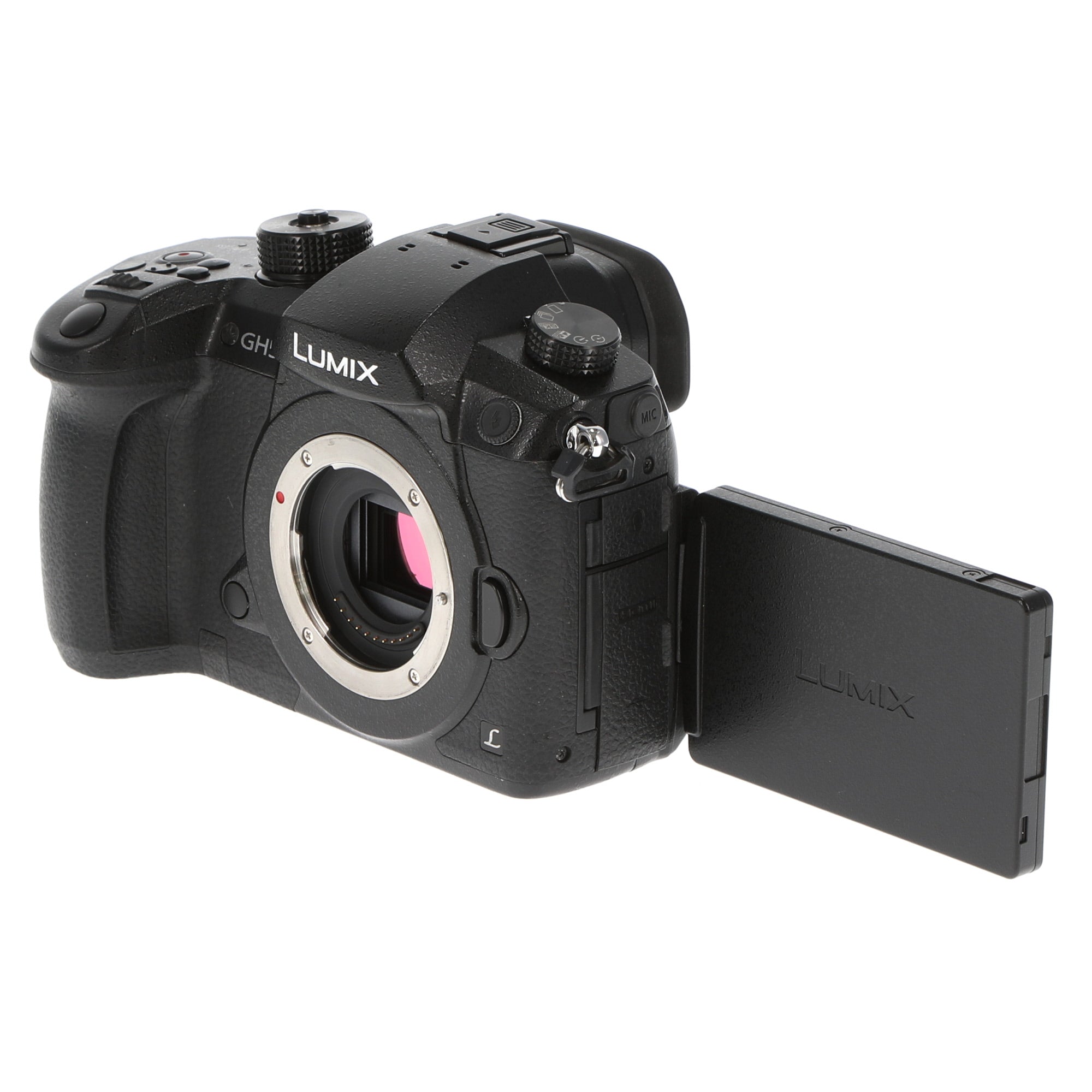 中古品】Panasonic DC-GH5M-K ミラーレス一眼カメラ(標準ズームレンズ