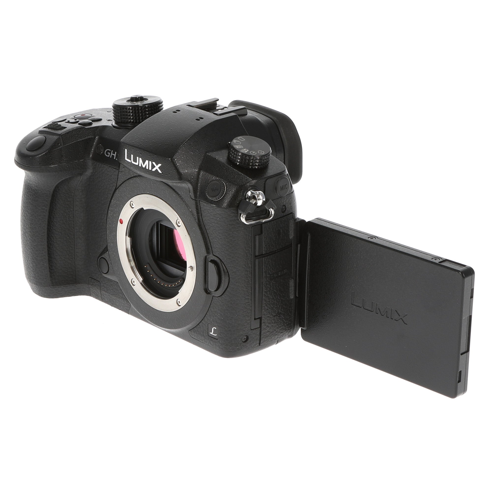 中古品】Panasonic DC-GH5M-K ミラーレス一眼カメラ(標準ズームレンズ