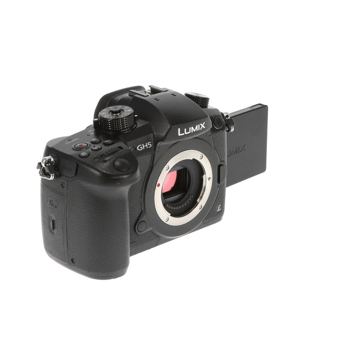 【中古品】Panasonic DC-GH5M-K ミラーレス一眼カメラ(標準ズームレンズ付属) GH5M